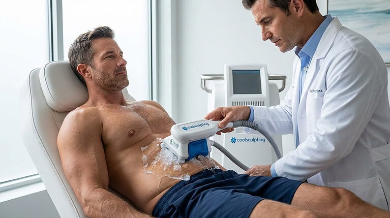 CoolSculpting für Männer
